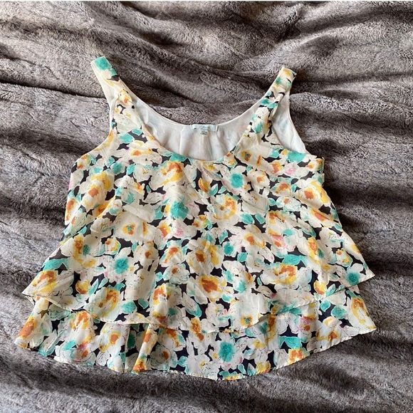 Floral Flow Top - Picture 3 of 4